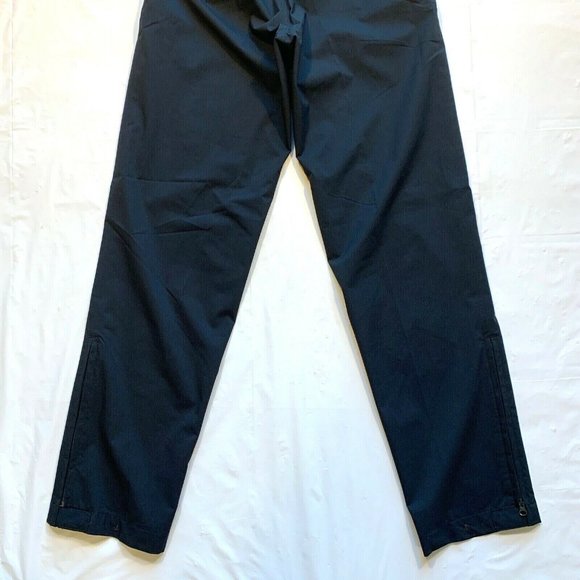 Nike Hypershield Waterproof Golf Pants Womens XS Rain Lined Ankle Zip Black NEW - Picture 7 of 12